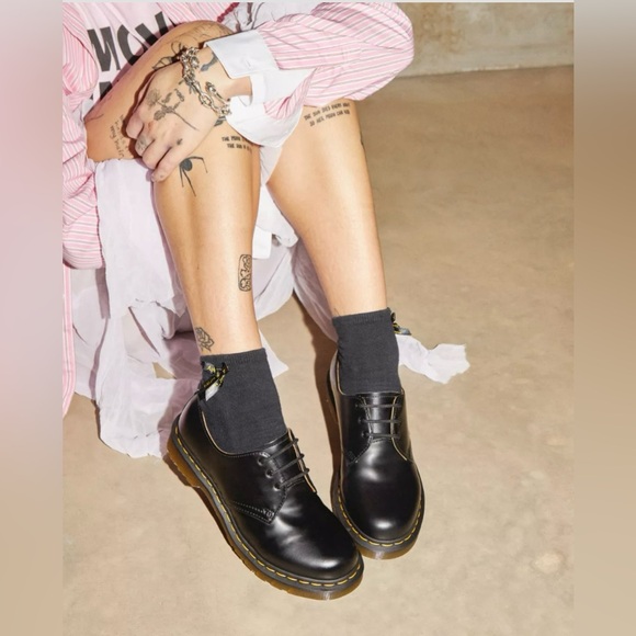 Dr. Martens Black Leather Shoes - Picture 8 of 14